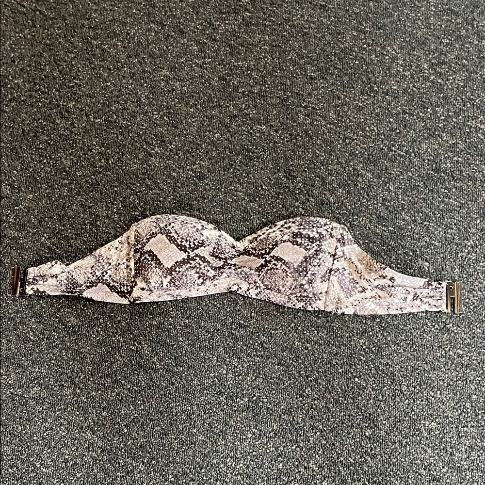Swimsuits For All Snakeskin Belt